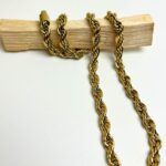 Burma Zincir Çelik Kolye - Gold