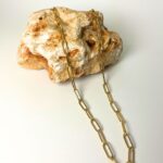 Çelik Oval İç İçe Geçmeli Klasik Zincir Kolye