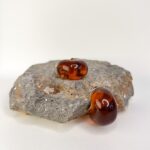 Kehribar Reçine Küpe